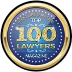 top 100 lawyers magazine badge